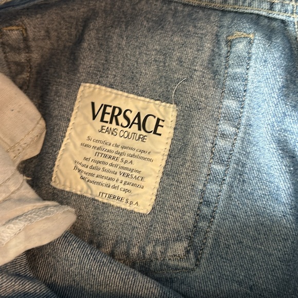 Versace Wide Leg Jeans - Picture 2 of 7